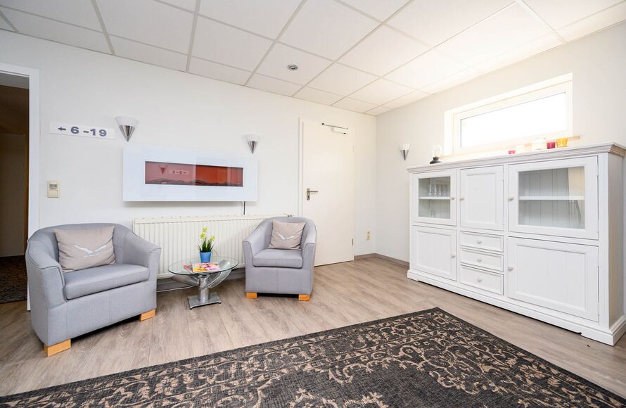 Lese- und Spielecke Hotel zur Seemöwe